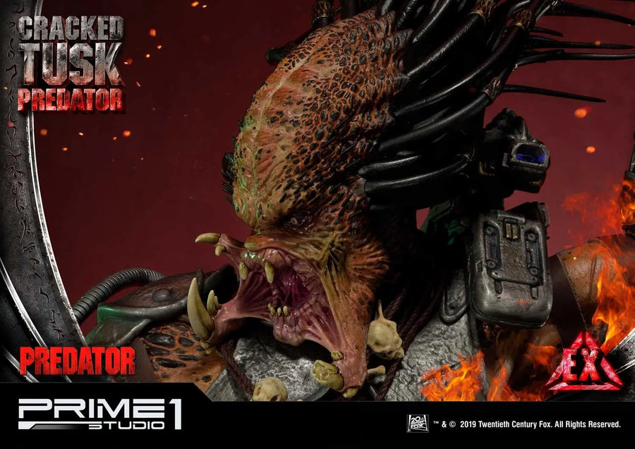 Cracked Tusk Predator (Exclusive Version) Predator (Comics) – Prime1Studio – ActionFigure Brasil