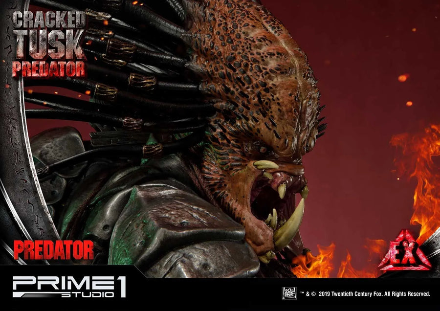 Cracked Tusk Predator (Exclusive Version) Predator (Comics) – Prime1Studio – ActionFigure Brasil