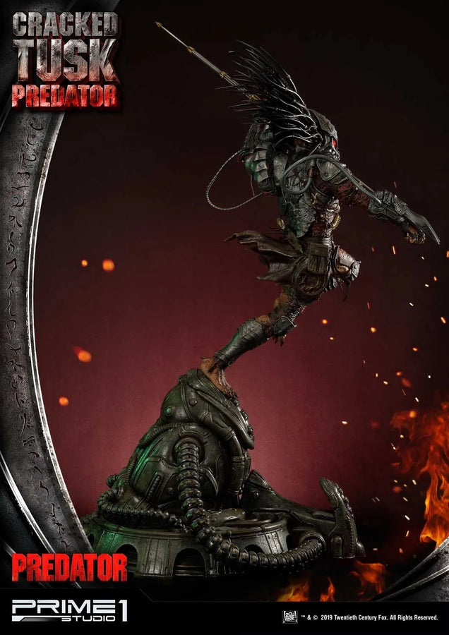 Cracked Tusk Predator (Exclusive Version) Predator (Comics) – Prime1Studio – ActionFigure Brasil