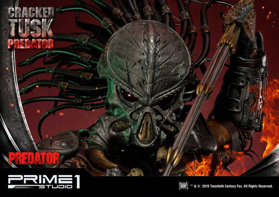 Cracked Tusk Predator (Exclusive Version) Predator (Comics) – Prime1Studio – ActionFigure Brasil