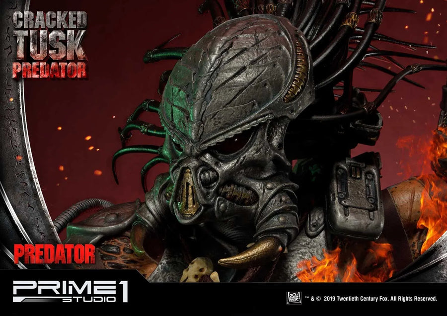 Cracked Tusk Predator (Exclusive Version) Predator (Comics) – Prime1Studio – ActionFigure Brasil