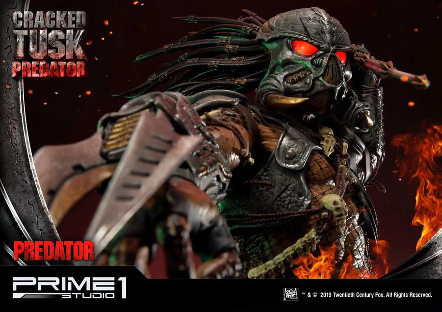 Cracked Tusk Predator (Exclusive Version) Predator (Comics) – Prime1Studio – ActionFigure Brasil