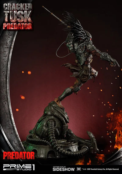 Cracked Tusk Predator - LIMITED EDITION: 300 (Exclusive) – Prime 1 Studio – ActionFigure Brasil — ângulo diferente