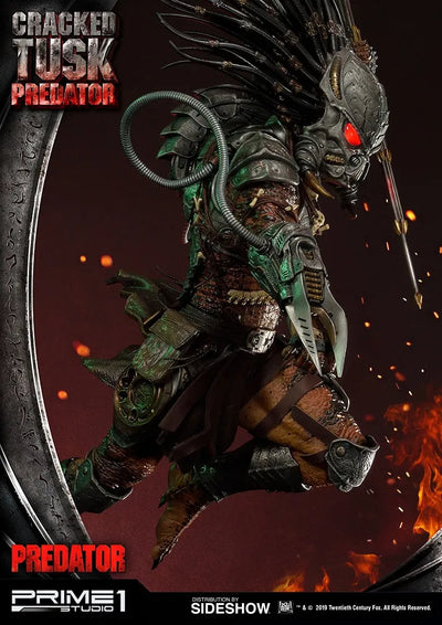 Cracked Tusk Predator - LIMITED EDITION: 300 (Exclusive) – Prime 1 Studio – ActionFigure Brasil — detalhe do produto