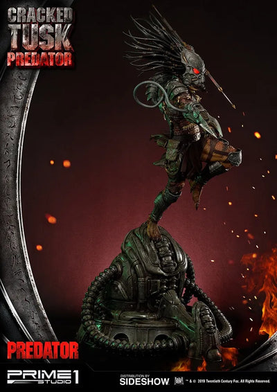 Cracked Tusk Predator - LIMITED EDITION: 300 (Exclusive) – Prime 1 Studio – ActionFigure Brasil — close