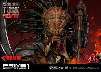 Cracked Tusk Predator - LIMITED EDITION: 300 (Exclusive) – Prime 1 Studio – ActionFigure Brasil — ambientada