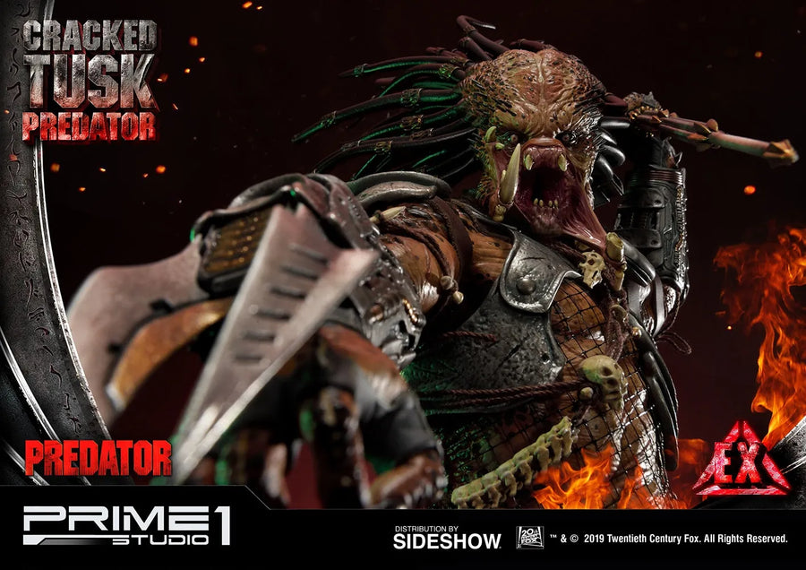 Cracked Tusk Predator - LIMITED EDITION: 300 (Exclusive) – Prime 1 Studio – ActionFigure Brasil