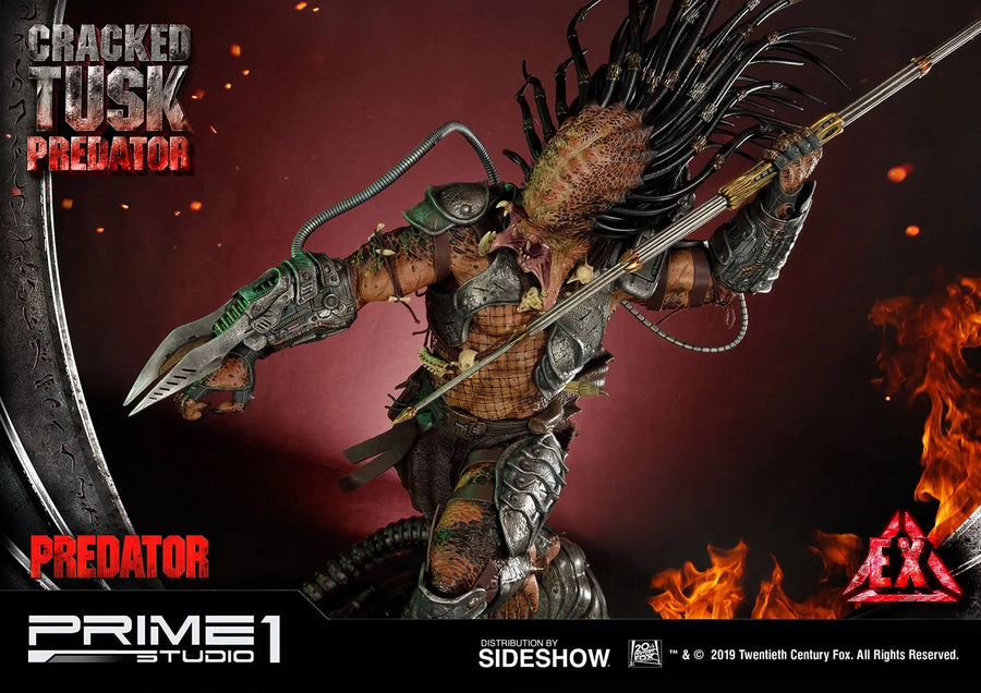 Cracked Tusk Predator - LIMITED EDITION: 300 (Exclusive) – Prime 1 Studio – ActionFigure Brasil