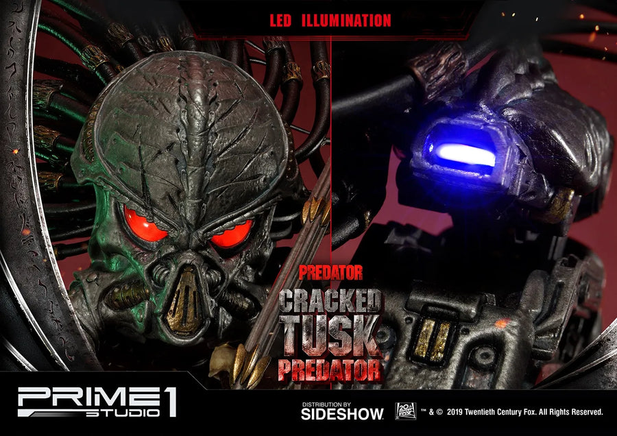 Cracked Tusk Predator - LIMITED EDITION: 300 (Exclusive) – Prime 1 Studio – ActionFigure Brasil