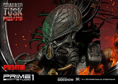 Cracked Tusk Predator - LIMITED EDITION: 300 (Exclusive) – Prime 1 Studio – ActionFigure Brasil — detalhe do produto