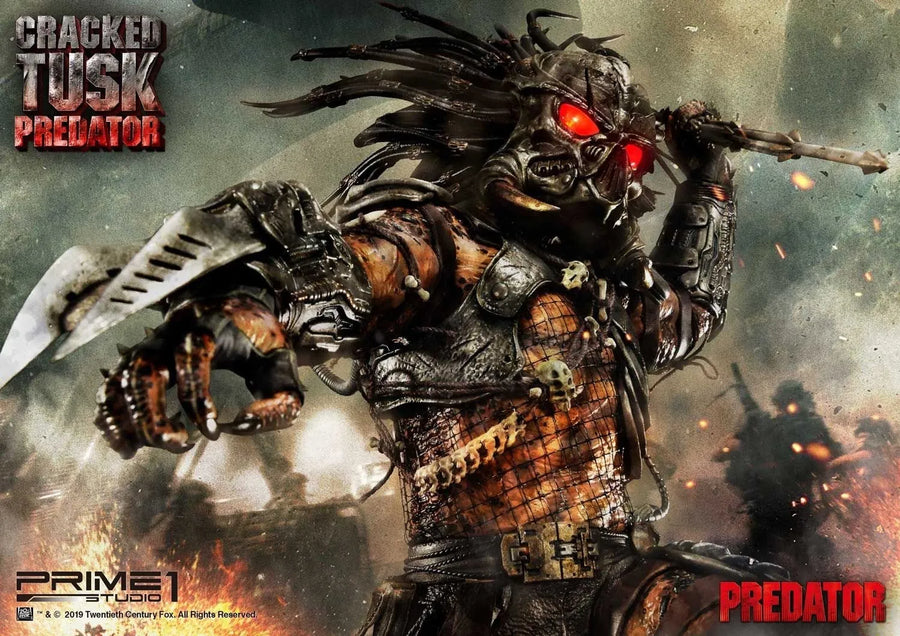 Cracked Tusk Predator (Regular Version) Predator (Comics) – Prime1Studio – ActionFigure Brasil
