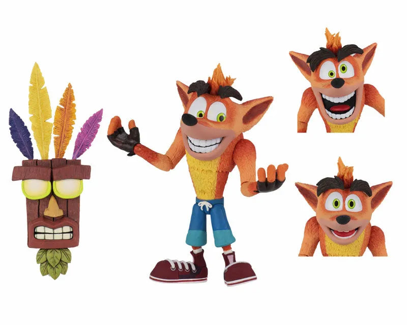 Crash Bandicoot / Crash Bandicoot 5.5 Inch Ultra Deluxe Action Figureㅤ – NECA – ActionFigureBrasil