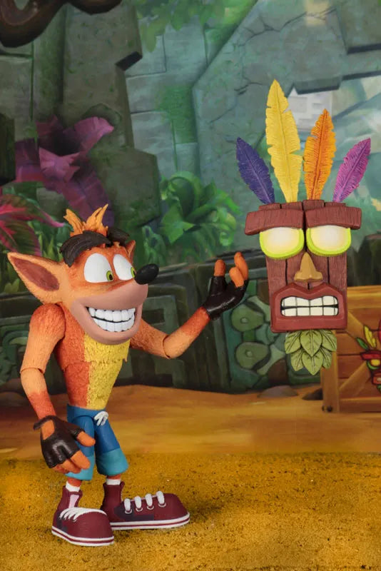 Crash Bandicoot / Crash Bandicoot 5.5 Inch Ultra Deluxe Action Figureㅤ – NECA – ActionFigureBrasil