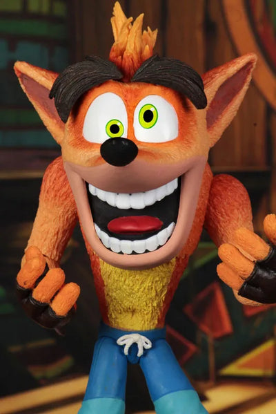 Crash Bandicoot / Crash Bandicoot 5.5 Inch Ultra Deluxe Action Figureㅤ – NECA – ActionFigureBrasil — iluminação de estúdio
