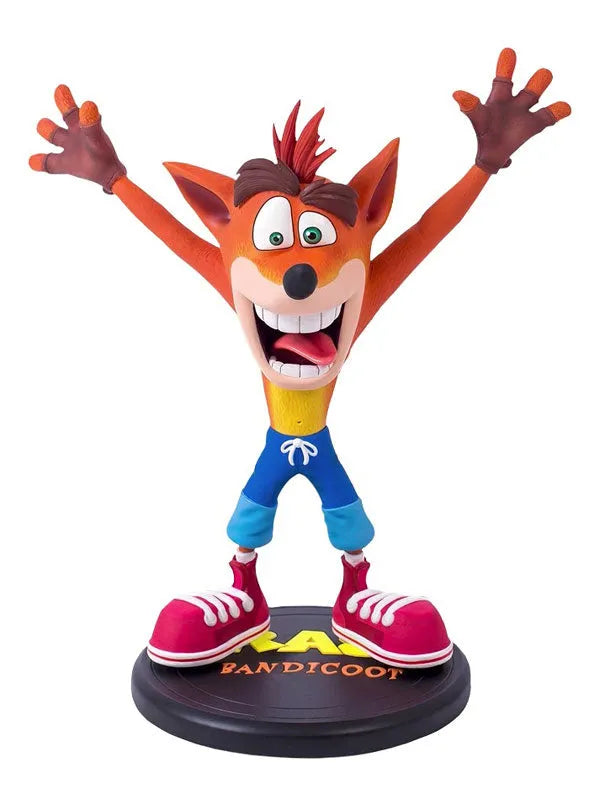 Crash Bandicoot - Crash Bandicoot 9 Inch PVC Statueㅤ – First 4 Figures – ActionFigure Brasil