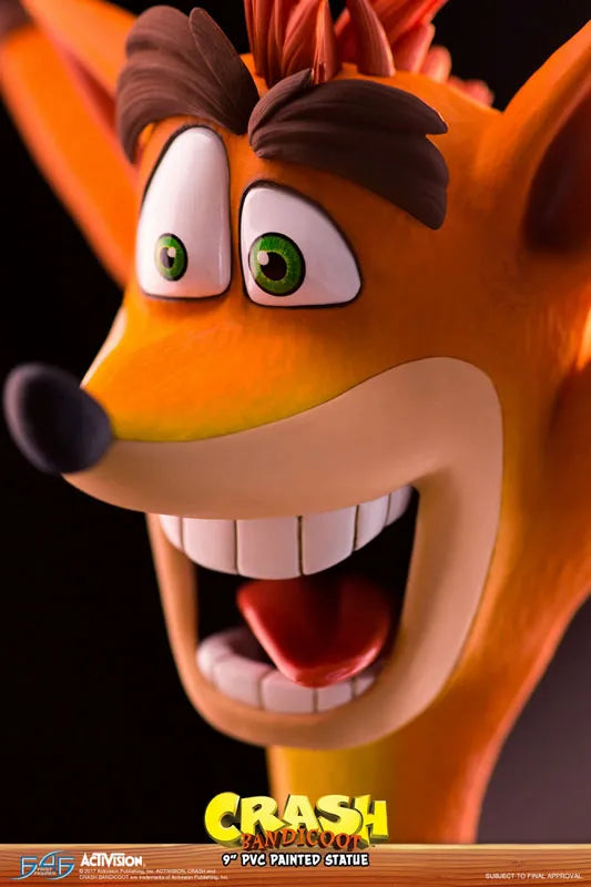 Crash Bandicoot / Crash Bandicoot 9 Inch PVC Statueㅤ – First 4 Figures – ActionFigureBrasil