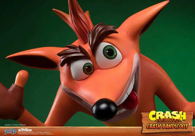 Crash Bandicoot - Crash Bandicoot Statue(Provisional Pre-order)ㅤ – First 4 Figures – ActionFigureBrasil — ângulo diferente
