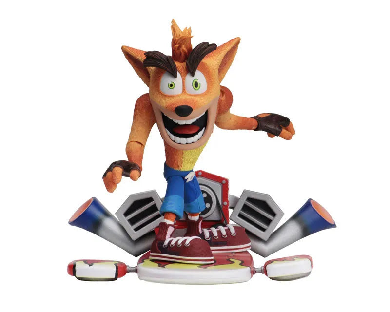 Crash Bandicoot - Hover Board Crash Bandicoot 5.5 Inch Action Figureㅤ – NECA – ActionFigureBrasil