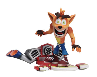 Crash Bandicoot - Hover Board Crash Bandicoot 5.5 Inch Action Figureㅤ – NECA – ActionFigureBrasil — detalhe do produto