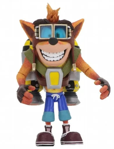 Crash Bandicoot / Jet-pack Crash Bandicoot 5.5 Inch Action Figureㅤ – NECA – ActionFigureBrasil
