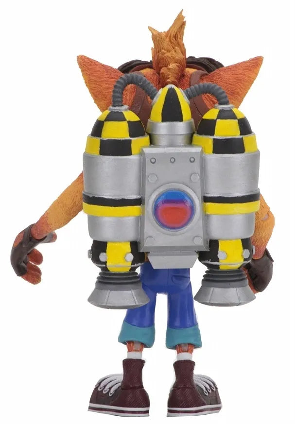 Crash Bandicoot / Jet-pack Crash Bandicoot 5.5 Inch Action Figureㅤ – NECA – ActionFigureBrasil