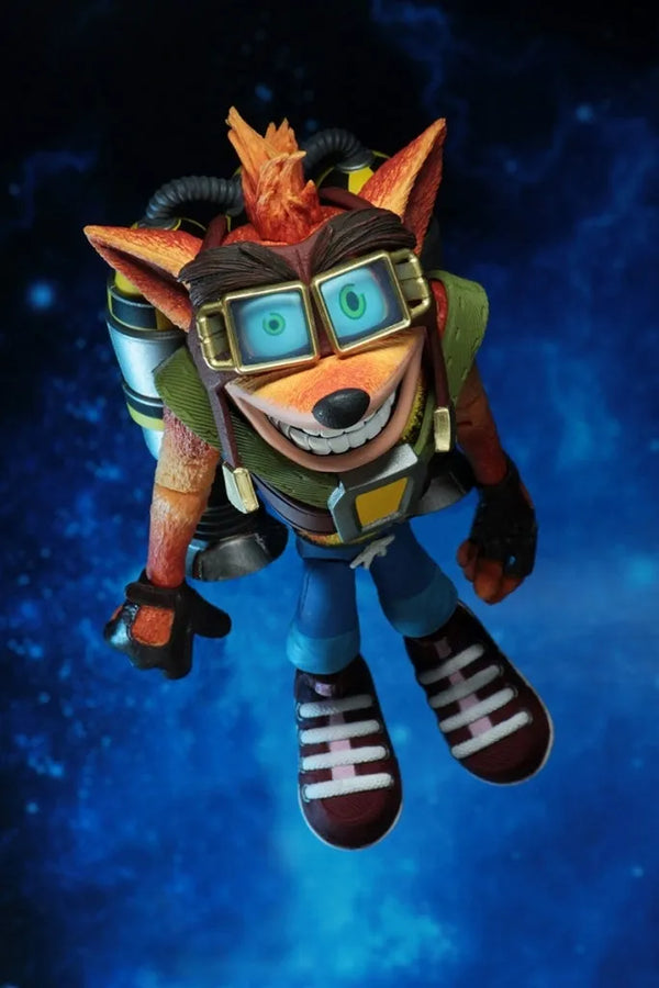 Crash Bandicoot / Jet-pack Crash Bandicoot 5.5 Inch Action Figureㅤ – NECA – ActionFigureBrasil