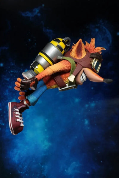 Crash Bandicoot / Jet-pack Crash Bandicoot 5.5 Inch Action Figureㅤ – NECA – ActionFigureBrasil — acessórios