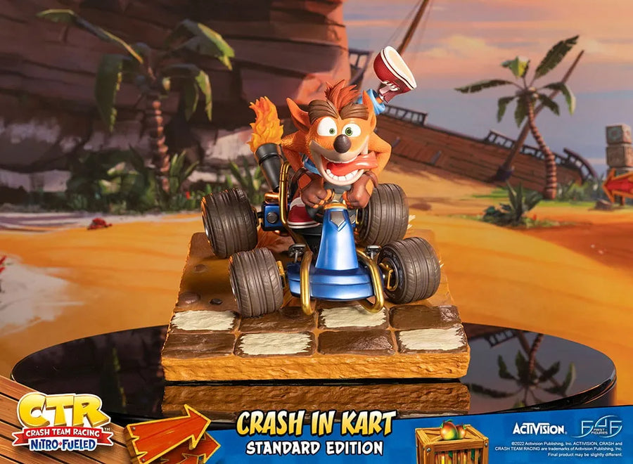 Crash in Kart - LIMITED EDITION: 500 – First 4 Figures – ActionFigure Brasil