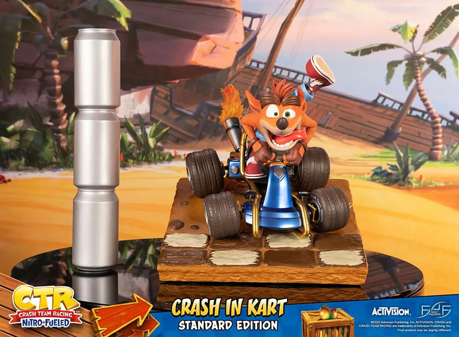 Crash in Kart - LIMITED EDITION: 500 – First 4 Figures – ActionFigure Brasil