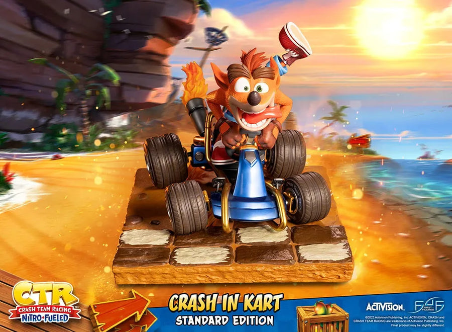 Crash in Kart - LIMITED EDITION: 500 – First 4 Figures – ActionFigure Brasil
