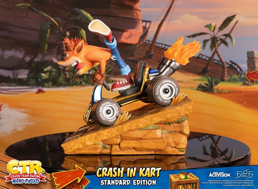 Crash in Kart - LIMITED EDITION: 500 – First 4 Figures – ActionFigure Brasil