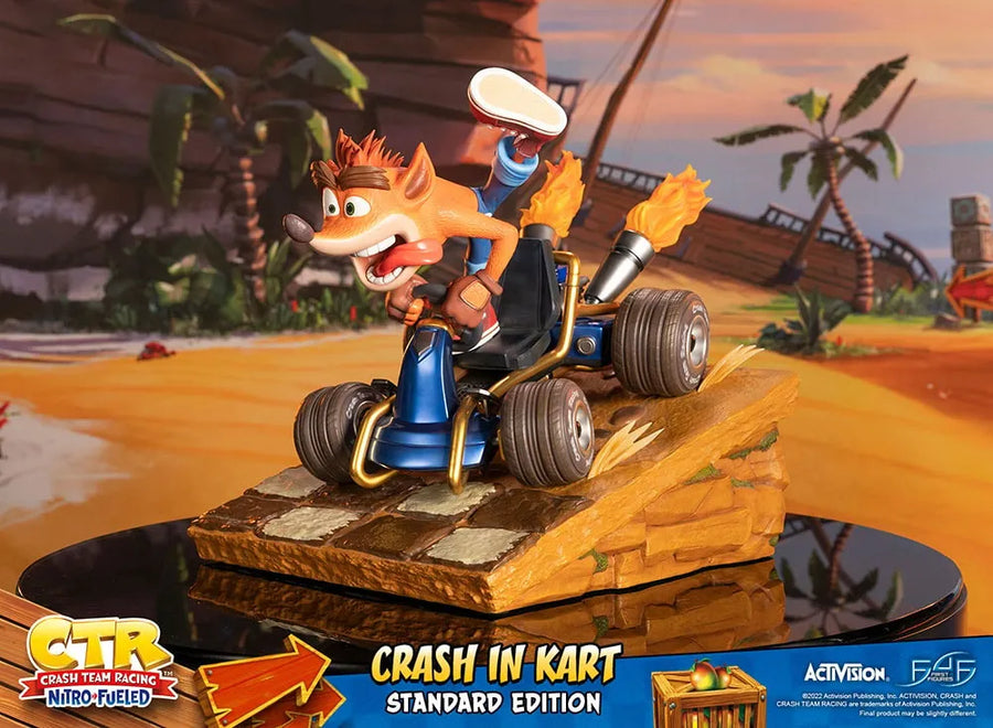 Crash in Kart - LIMITED EDITION: 500 – First 4 Figures – ActionFigure Brasil