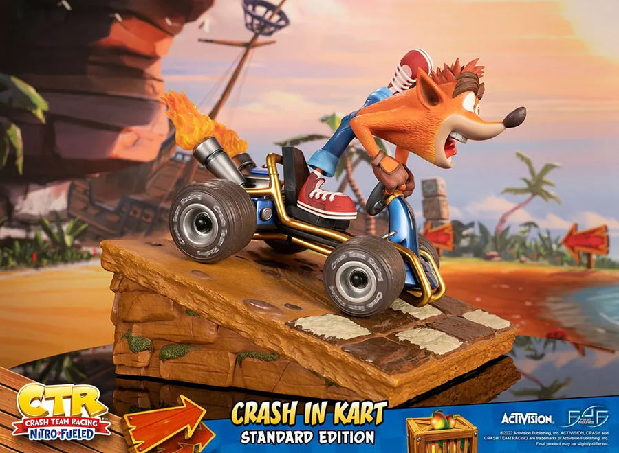 Crash in Kart - LIMITED EDITION: 500 – First 4 Figures – ActionFigure Brasil