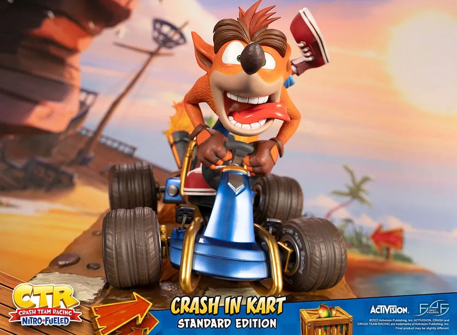 Crash in Kart - LIMITED EDITION: 500 – First 4 Figures – ActionFigure Brasil