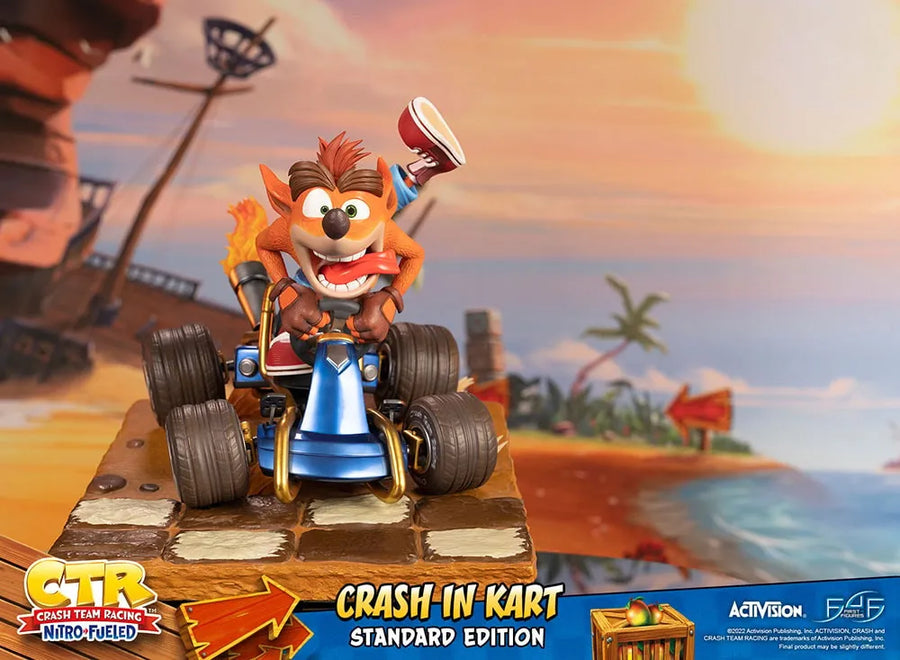 Crash in Kart - LIMITED EDITION: 500 – First 4 Figures – ActionFigure Brasil