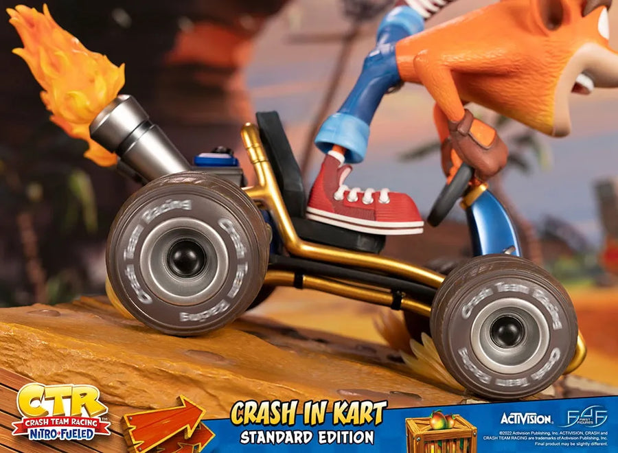 Crash in Kart - LIMITED EDITION: 500 – First 4 Figures – ActionFigure Brasil