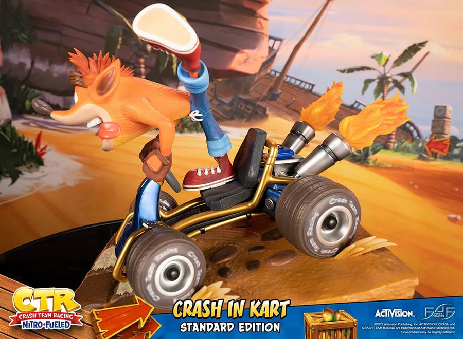 Crash in Kart - LIMITED EDITION: 500 – First 4 Figures – ActionFigure Brasil