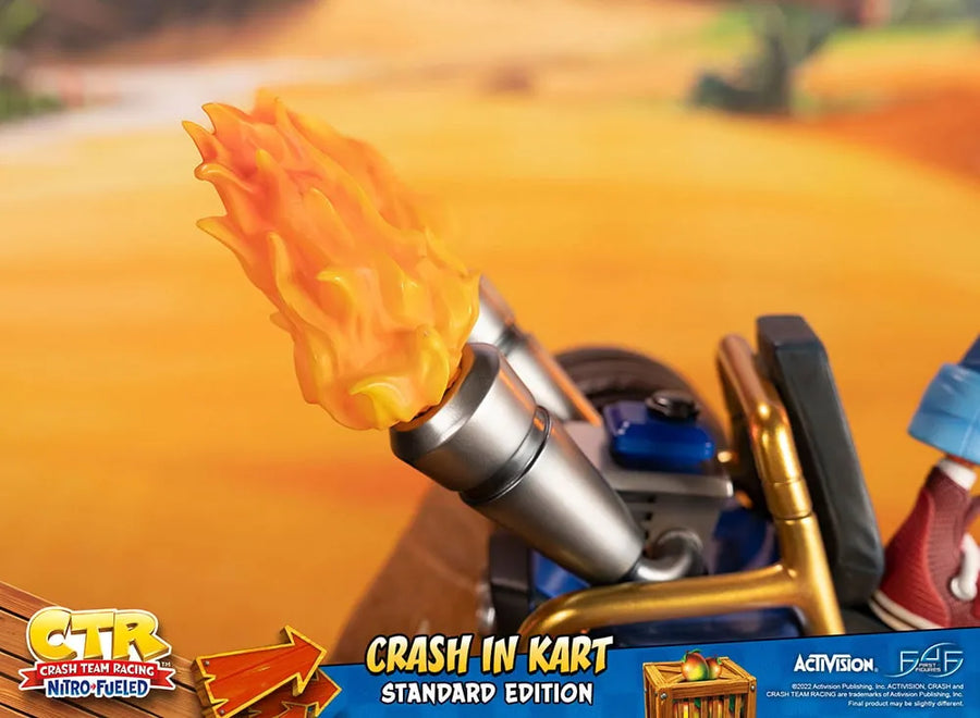 Crash in Kart - LIMITED EDITION: 500 – First 4 Figures – ActionFigure Brasil