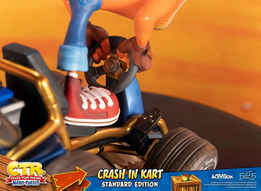Crash in Kart - LIMITED EDITION: 500 – First 4 Figures – ActionFigure Brasil