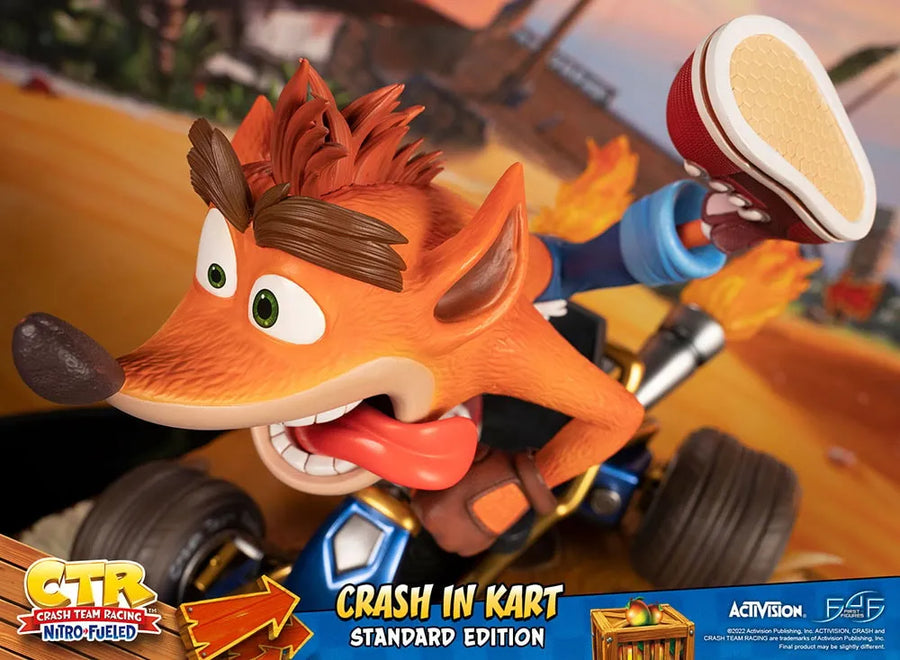 Crash in Kart - LIMITED EDITION: 500 – First 4 Figures – ActionFigure Brasil