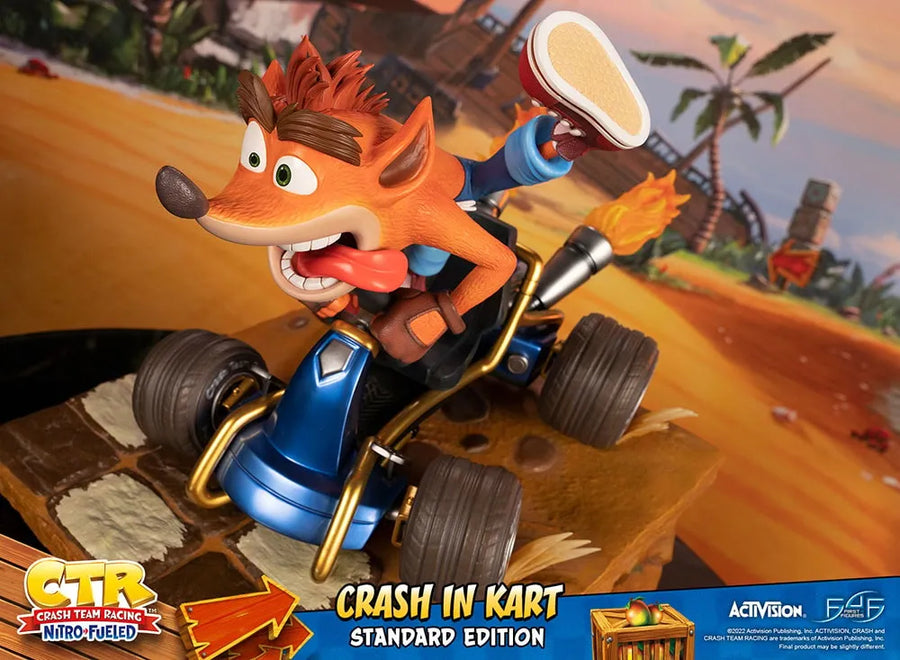 Crash in Kart - LIMITED EDITION: 500 – First 4 Figures – ActionFigure Brasil