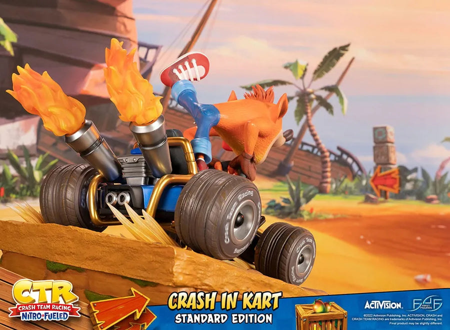 Crash in Kart - LIMITED EDITION: 500 – First 4 Figures – ActionFigure Brasil