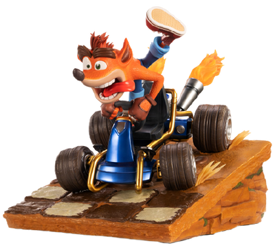 Crash in Kart - LIMITED EDITION: 500 – First 4 Figures – ActionFigure Brasil — ângulo diferente