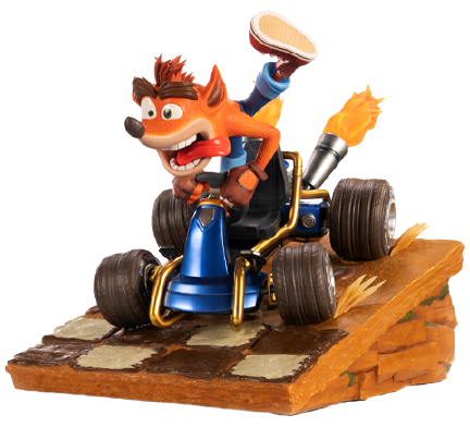Crash in Kart - LIMITED EDITION: 500 – First 4 Figures – ActionFigure Brasil
