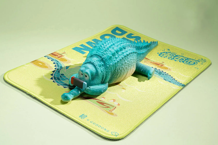 Crawling Crocodile (Blue) – Manas SUM – ActionFigure Brasil
