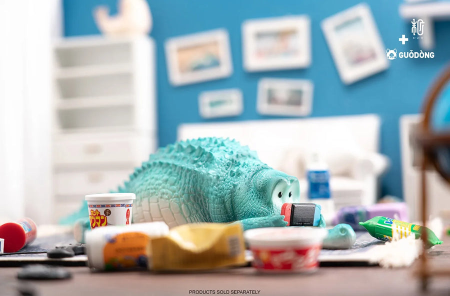 Crawling Crocodile (Blue) – Manas SUM – ActionFigure Brasil