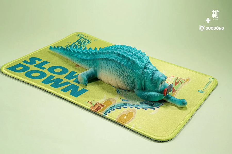 Crawling Crocodile (Blue) – Manas SUM – ActionFigure Brasil