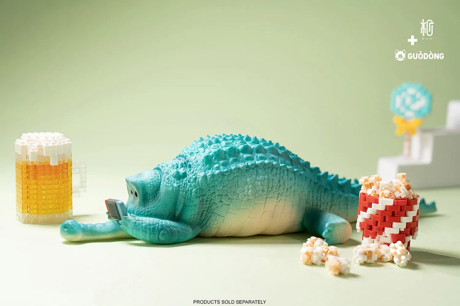 Crawling Crocodile (Blue) – Manas SUM – ActionFigure Brasil