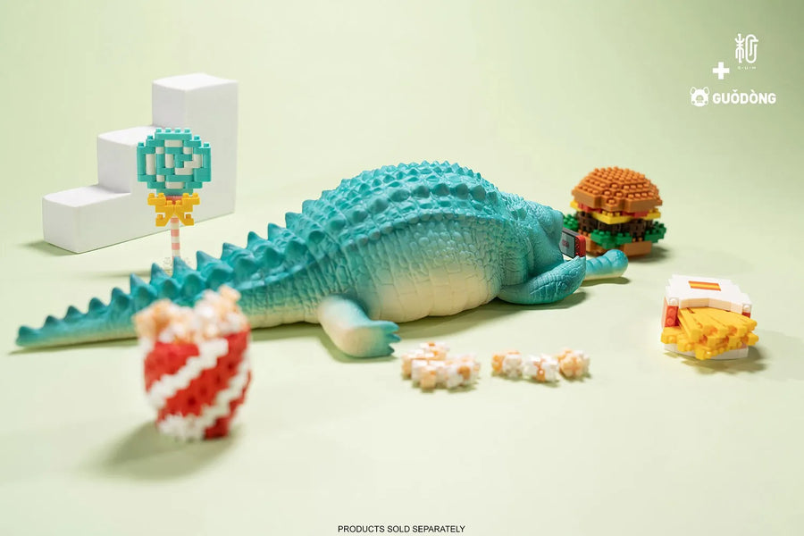 Crawling Crocodile (Blue) – Manas SUM – ActionFigure Brasil