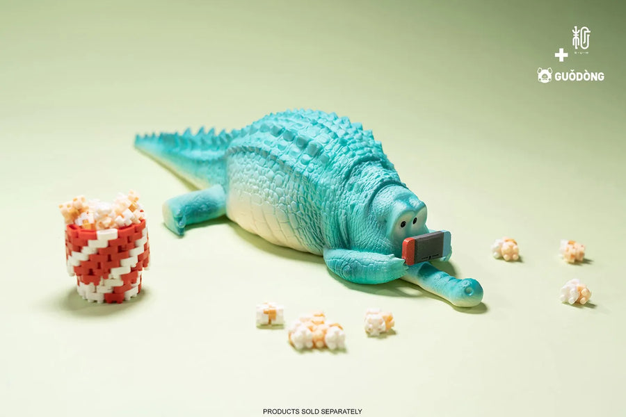 Crawling Crocodile (Blue) – Manas SUM – ActionFigure Brasil